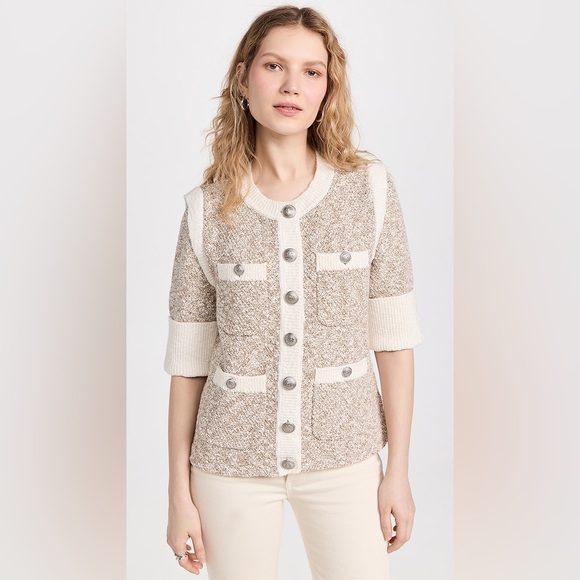 NWT $598 Veronica Beard Kaufman Knit Jacket - Picture 4 of 14